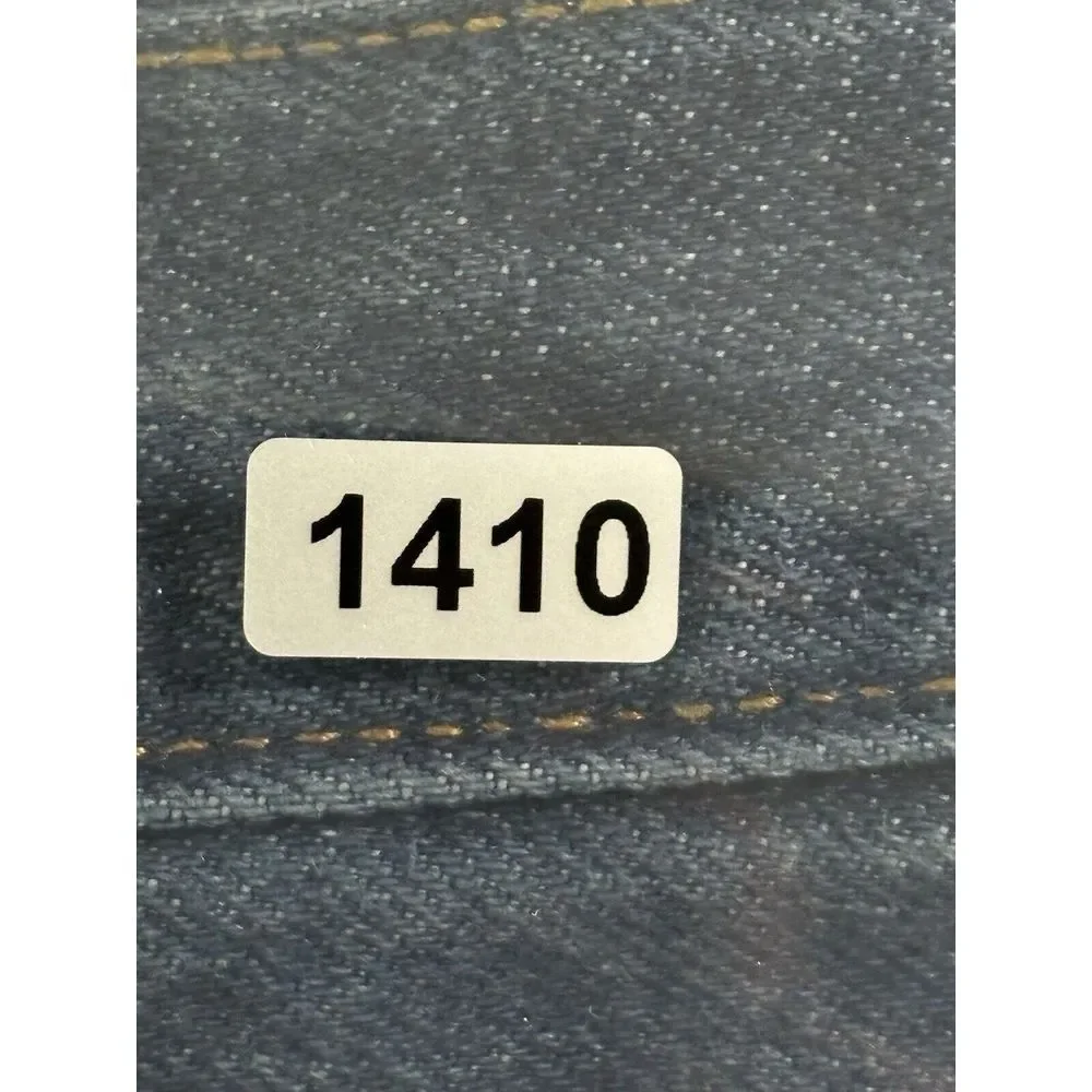 Levi's Mens Jeans 501 Button Fly Blue Denim‎ Jeans Size 46x32 (42x28 Measured)